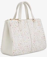 On 34th Robbinn Medium Tweed Satchel, Created for Macy's