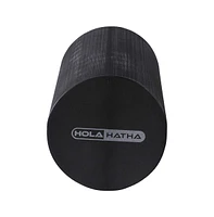 HolaHatha Portable High Density Solid Eva Foam Roller for Yoga and Gym Workouts