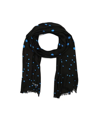 Kate Spade New York Scatter Dot Wool Oblong Scarf