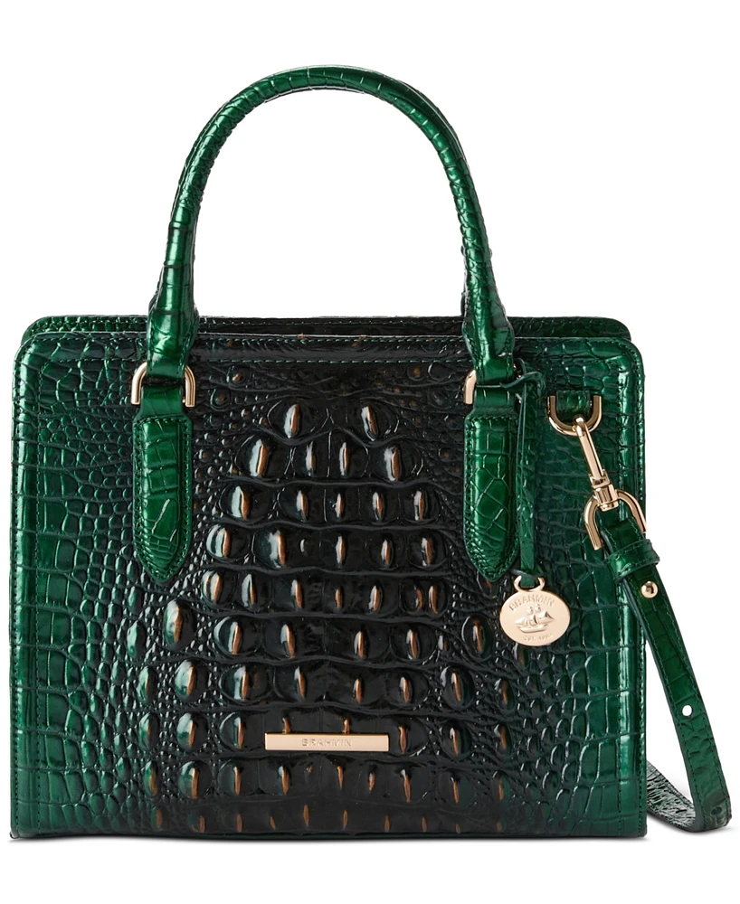 Brahmin Cami Melbourne Leather Satchel