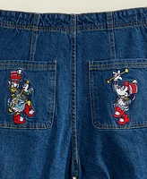 Disney | Macy's Plus Minnie Majorette High Rise Wide-Leg Jeans, Created for