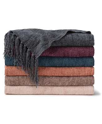 Ella Jayne Classic Weave Chenille Throw, 50" x 60"