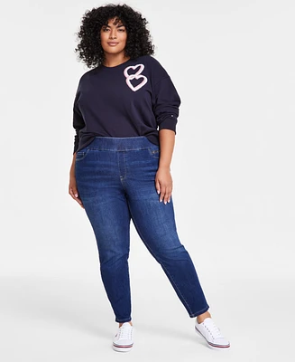 Tommy Hilfiger Plus Th Flex Gramercy Pull-On Jeans