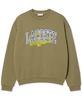 Lacoste Men's Loose-Fit Logo Graphic Sweatshirt