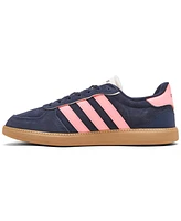 Adidas Women's Breaknet Sleek Suede Casual Sneakers from Finish Line