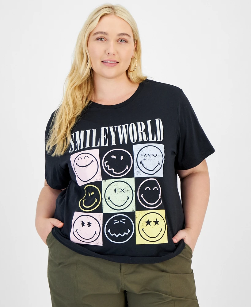 Grayson Threads, The Label Plus Smileyworld Graphic T-Shirt