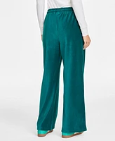 On 34th Women's Ribbed Velour Drawstring Pants, Created for Macy's