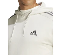 adidas Men's Essentials 3-Stripes Regular-Fit Fleece Hoodie, Regular & Big Tall