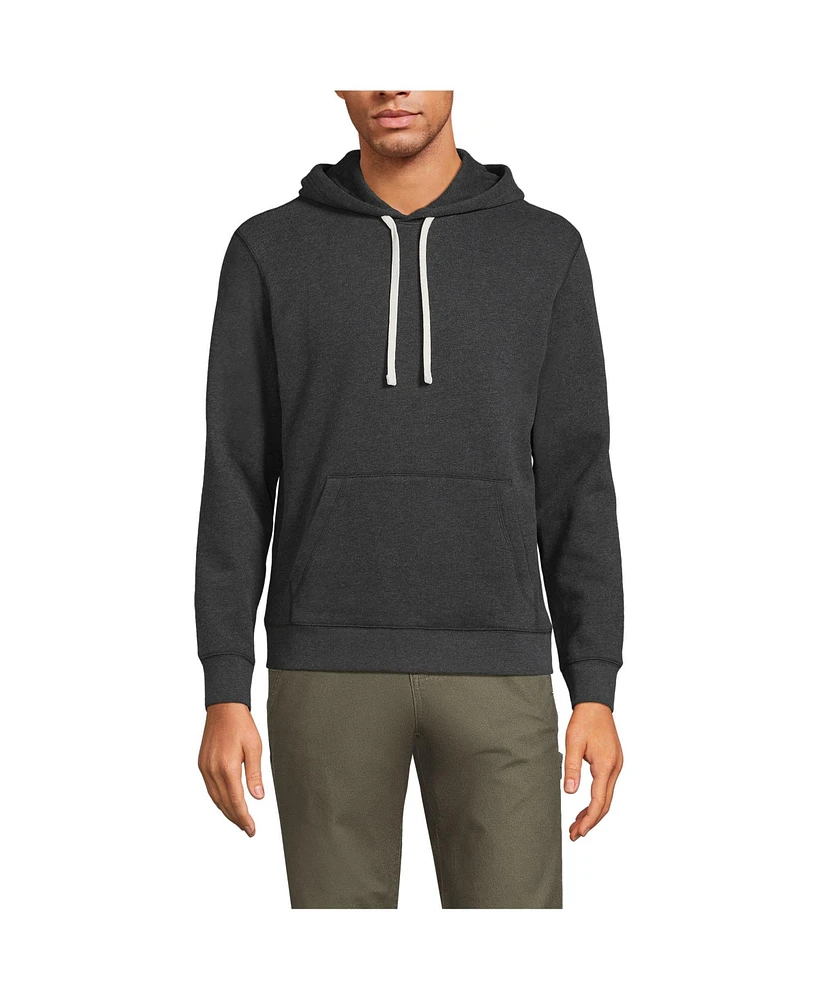 Lands' End Men's Long Sleeve Serious Sweats Pullover Hoodie Sweatshirt