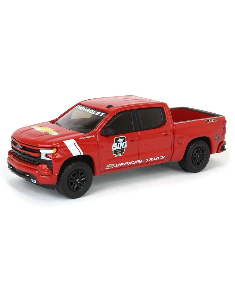 Greenlight Collectibles 1/64 2023 Silverado 1500 107th Indianapolis 500 Official Truck, Hobby