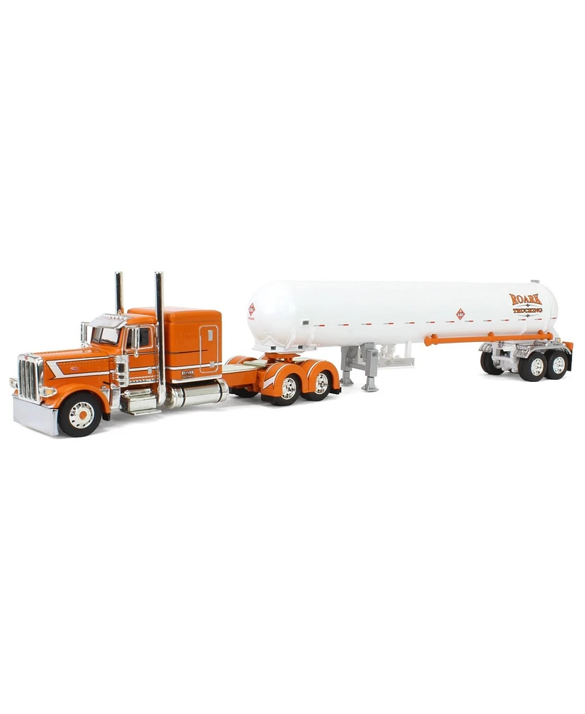 First Gear 1/64 Peterbilt 389 63in Sleeper w/ Mississippi Tanker Roark Trucking Dcp