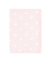 Hudson Baby Infant Girl Flannel Burp Cloth 12pk, Dreamy Unicorn, One Size