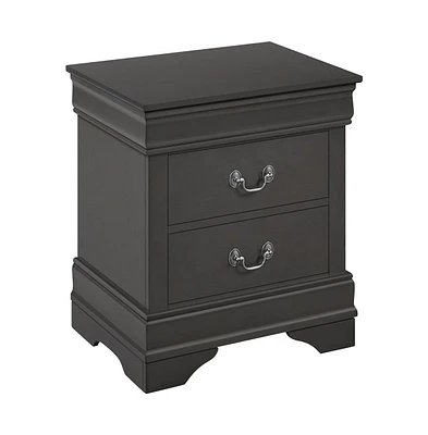 Yaheetech Modern 2-drawer Nightstand Bedside Table Side Table