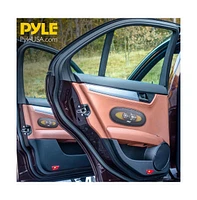 Pyle 4'' x 10'' Three-Way Car Speakers, 300 Watt