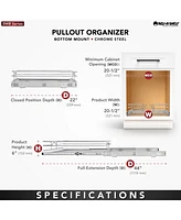 Rev-a-Shelf Kitchen Cabinet Pullout Shelf Organizer, 21 x 22 In, 5WB1-2122CR-1