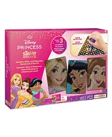 Make It Real Disney Stamp to Reveal Jasmine, Belle, Rapunzel Storybook and Dot Art