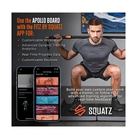 Squatz Foldable Apollo Fitness Board With Push-Up Body Workout System