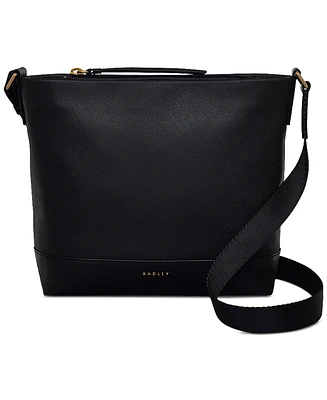 Radley London Suffolk Road Small Leather Zip-Top Crossbody