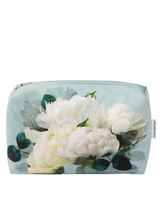 Designers Guild Peonia Grande Zinc Toiletry Bag