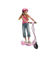 Razor E125 Motorized Rechargeable Electric Scooters, 1 Pink, 1 Blue, & 1 Black