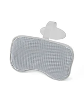 SaluSpa Bestway Padded Headrest Pillows with Adjustable Strap, Gray, (2 Pack)