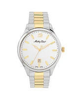 Mathey Tissot Men's Urban Metal White Dial Watch - H411MBI