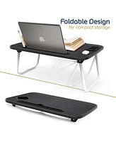 Nestl Foldable Lap Desk - Portable & Lightweight - Ideal for Working, Reading, or Eating