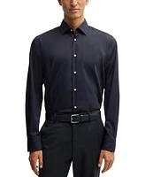 Boss by Hugo Men's Easy-Iron Regular-Fit Dress Shirt