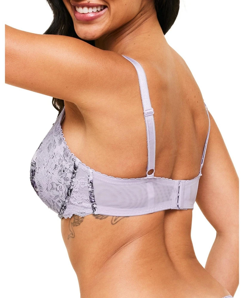 Adore Me Women's Rochelle Push Up Demi Bra