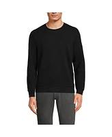 Lands' End Men's Long Sleeve Serious Sweats Crew Sweatshirt