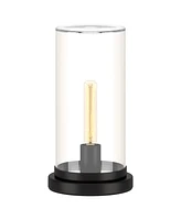 Hudson & Canal 13" Metal Perabo Tall Uplight Mini Lamp