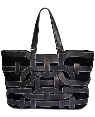 Sam Edelman Bay Large Leather Shopper Tote