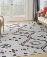 Nicole Curtis Machine Washable Series 1 SR108 7'10''x9'10'' Area Rug