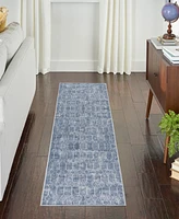 Nicole Curtis Machine Washable Series 1 SR107 2'2''x8' Runner Area Rug