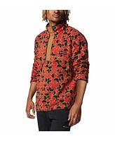 Men's Helvetia Ii Printed Half Snap Fleece