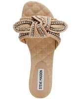 Steve Madden Women's Misha Bow Slide Sandals