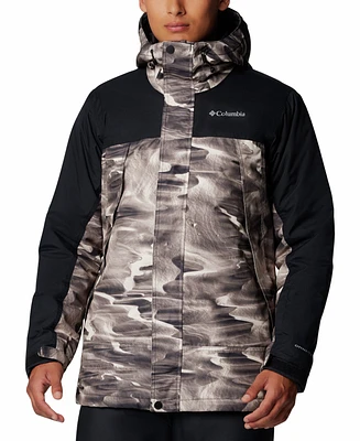 Columbia Men's Shotski Printed Full-Zip Hooded Jacket