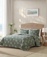 Tommy Bahama Home Hibiscus Jungle Reversible -Pc. Quilt Set