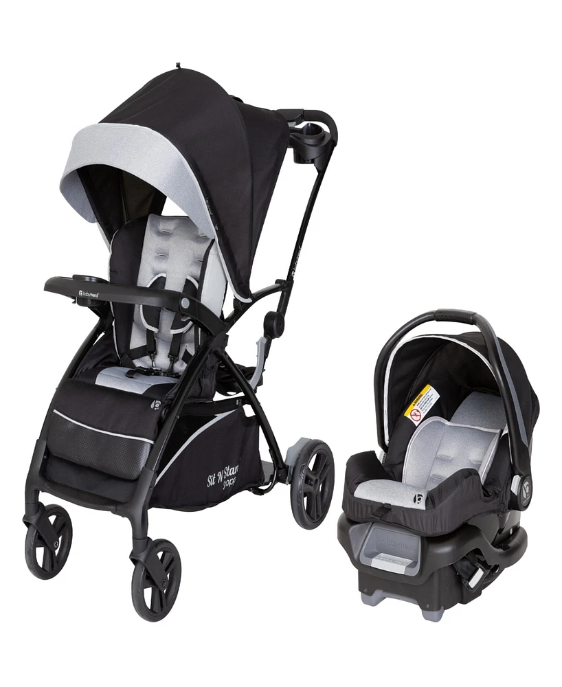 Baby Trend Sit N' Stand 5-in-1 Shopper Travel System - Moondust