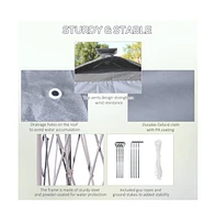 Slickblue Pop-Up Canopy Tent for Quick and Convenient Outdoor Shelter