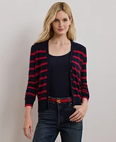 Lauren Ralph Lauren Petite Striped Cardigan