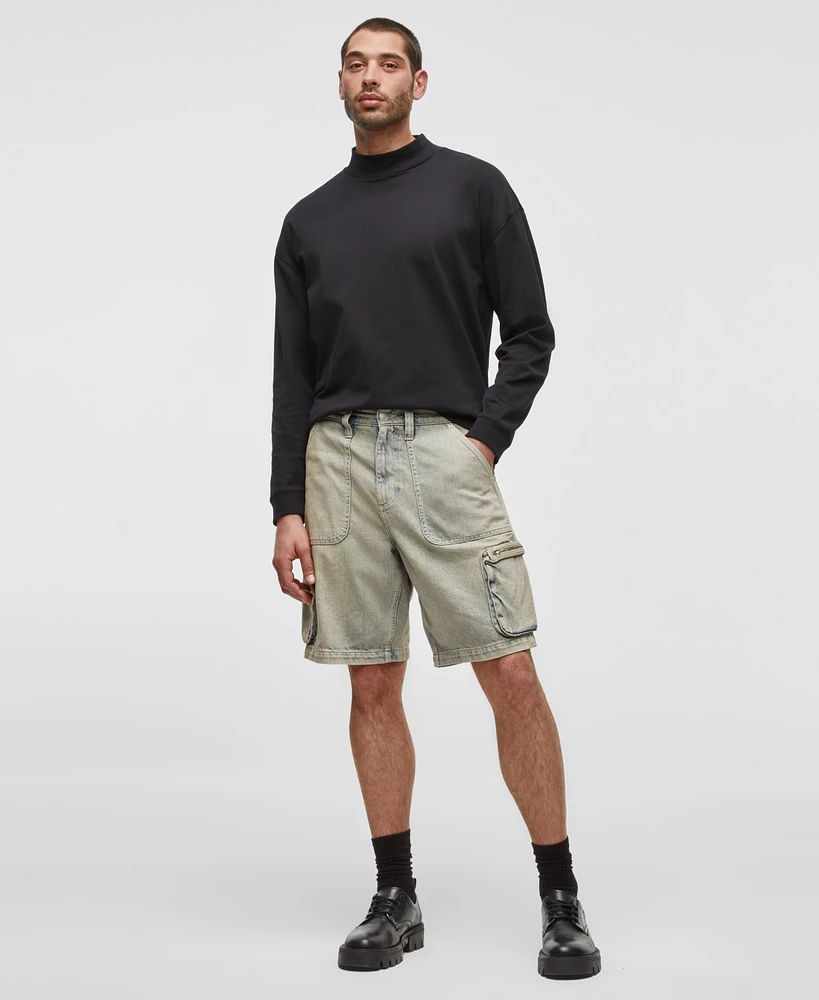 Mode of One Men's Morell Cargo Denim Shorts, Exclusively at Macy's