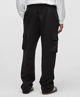 Mode of One Men's Regular-Fit Fleece Cargo Pants, Exclusively at Macy's