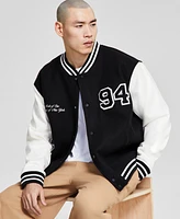 Mode of One Men's Ny Varsity Jacket, Exclusively at Macy's