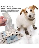 Rae Dunn "Wipe." Pet Wipes with Aloe and Vitamin E. Lavender Mint Scent