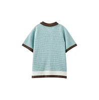 Cotton On Little Boys Little/Big Knitted Short Sleeve Shirt