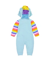 My Little Pony Girls Rainbow Dash Baby Zip Up Coverall Newborn to