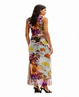 Desigual Women's Floral midi dress