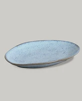 Porto Brasil Stoneware Oval Dessert Plates, Set of 6