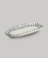 Porto Brasil Elemento Stoneware Shallow Oval Platters, Set of 4